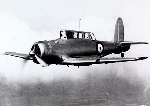Photograph of the Blackburn Skua