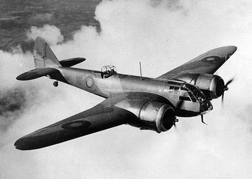 Photograph of the Bristol Blenheim