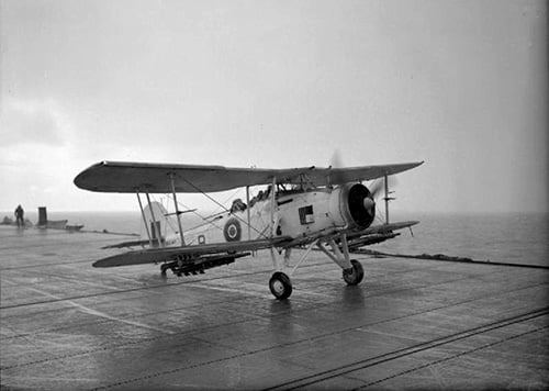 Photograph of the Fairey Swordfish