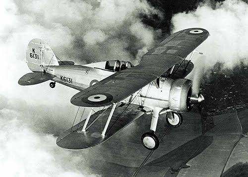 Photograph of the Gloster Gladiator