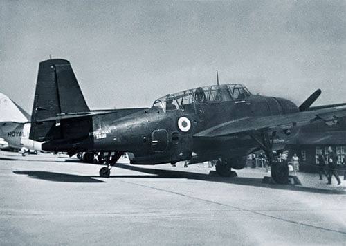 Photograph of the Grumman Avenger