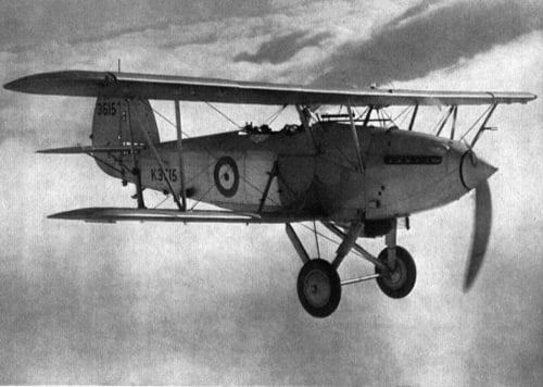 Photograph of the Hawker Osprey