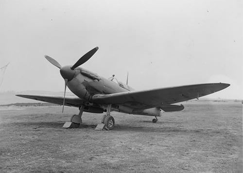 Photograph of the Supermarine Spitfire