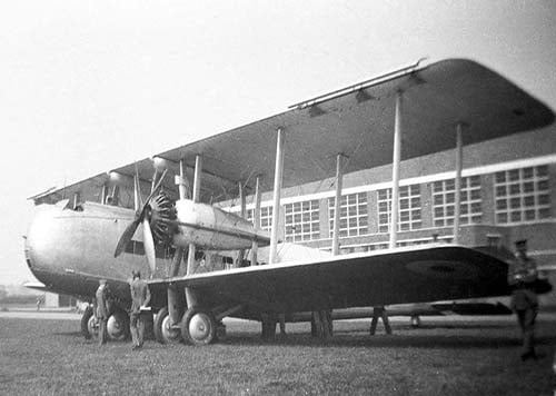 Photograph of the Vickers Valentia