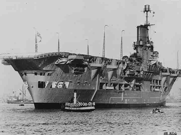 Photograph of HMS Ark Royal