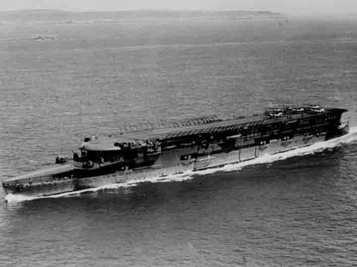 Photograph of HMS Furious