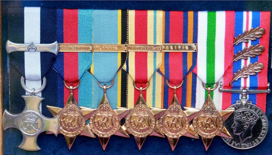 Bill Martyn’s medals